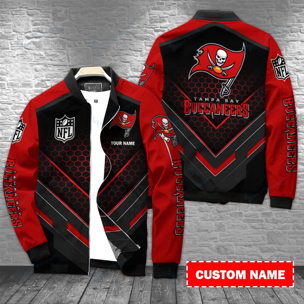 tampa bay buccaneers personalized bomber jacket bg334 xlvqy