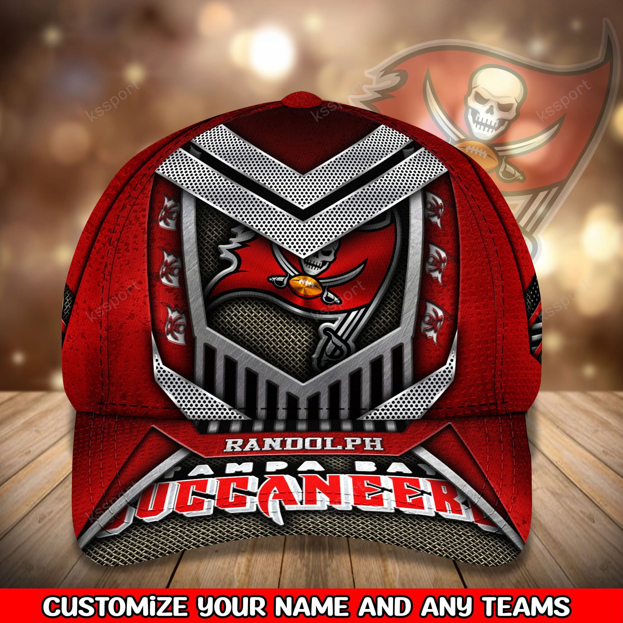 tampa bay buccaneers personalized classic cap bg790 0s5lk