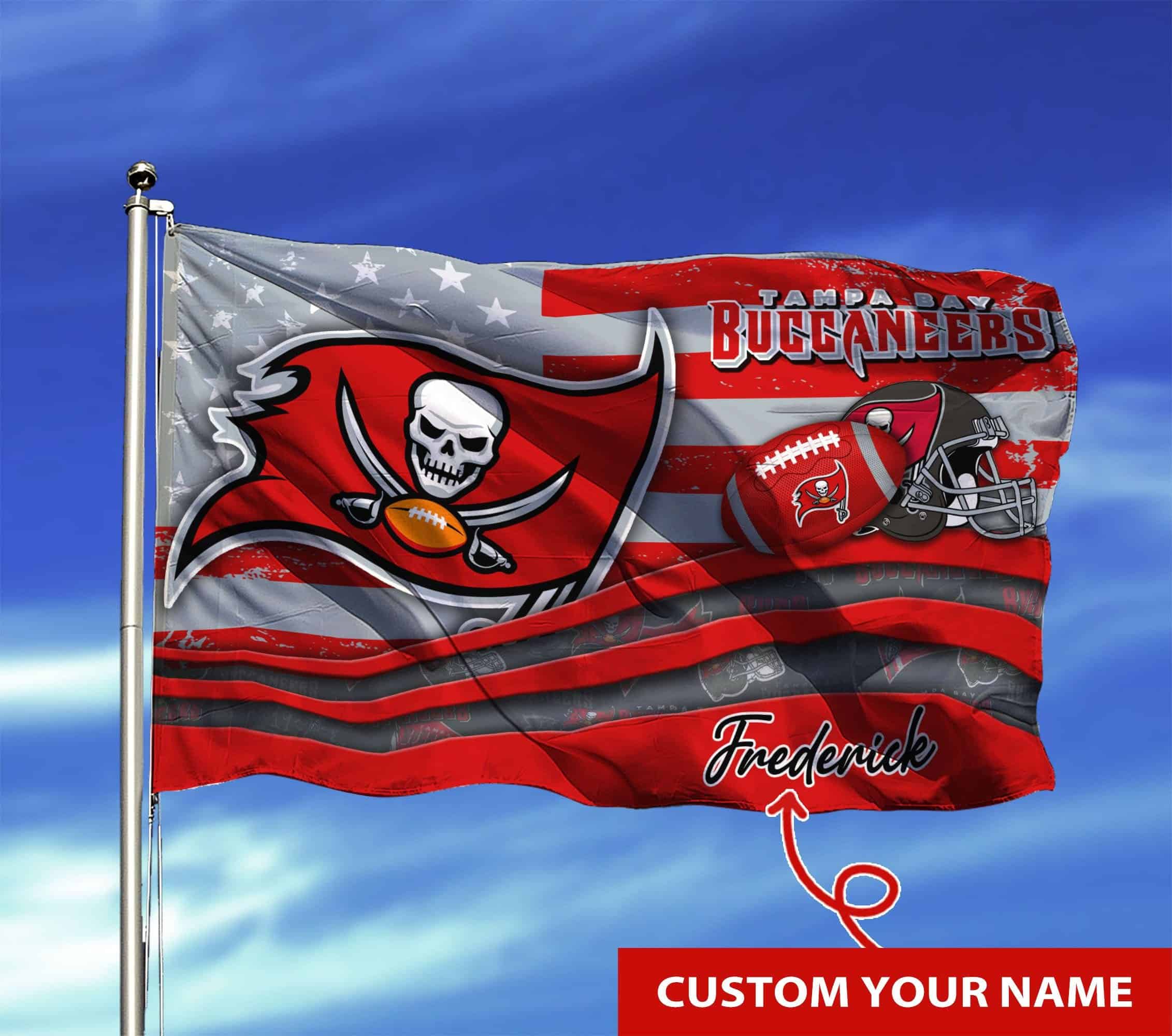tampa bay buccaneers personalized flag 29 4ye8i