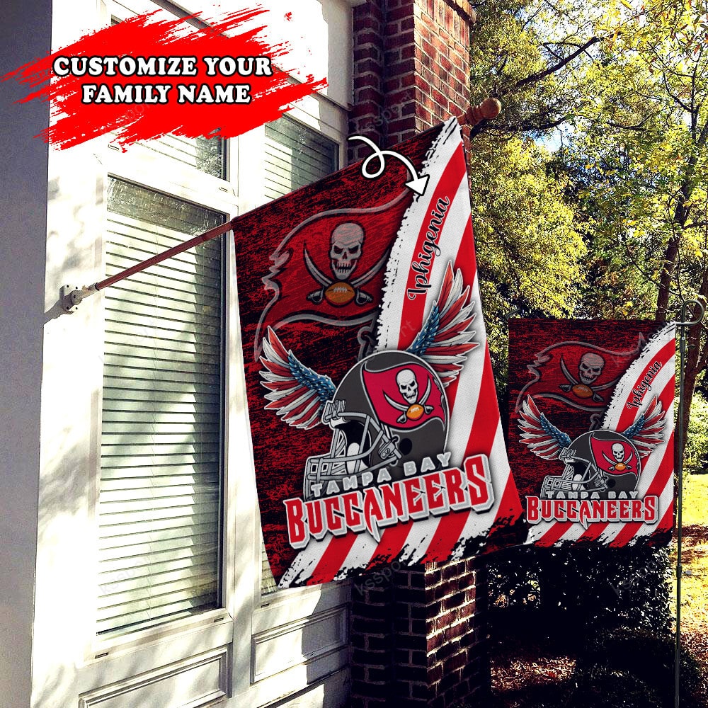 tampa bay buccaneers personalized flag 470 ogwyo