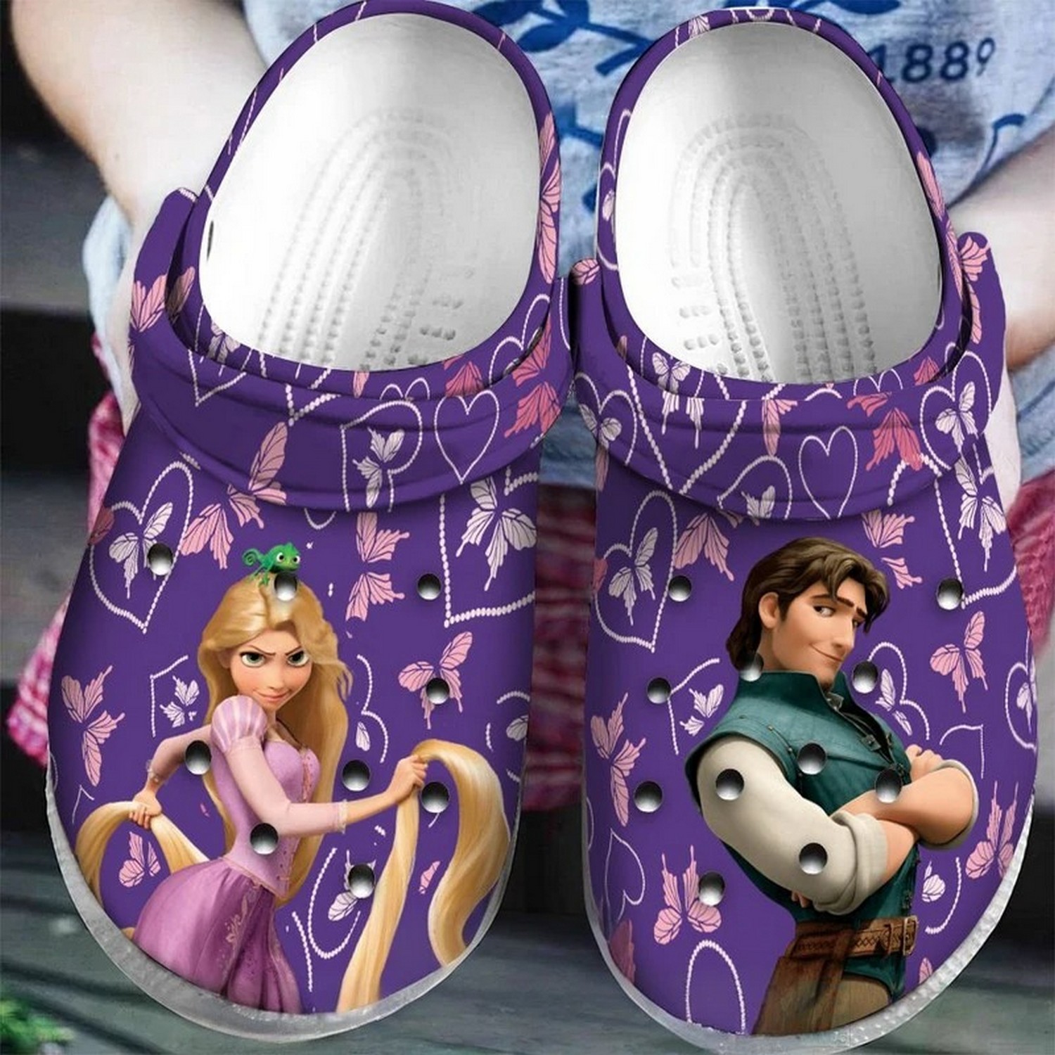 tangled rapunzel clogs fast shipping service available nh43d