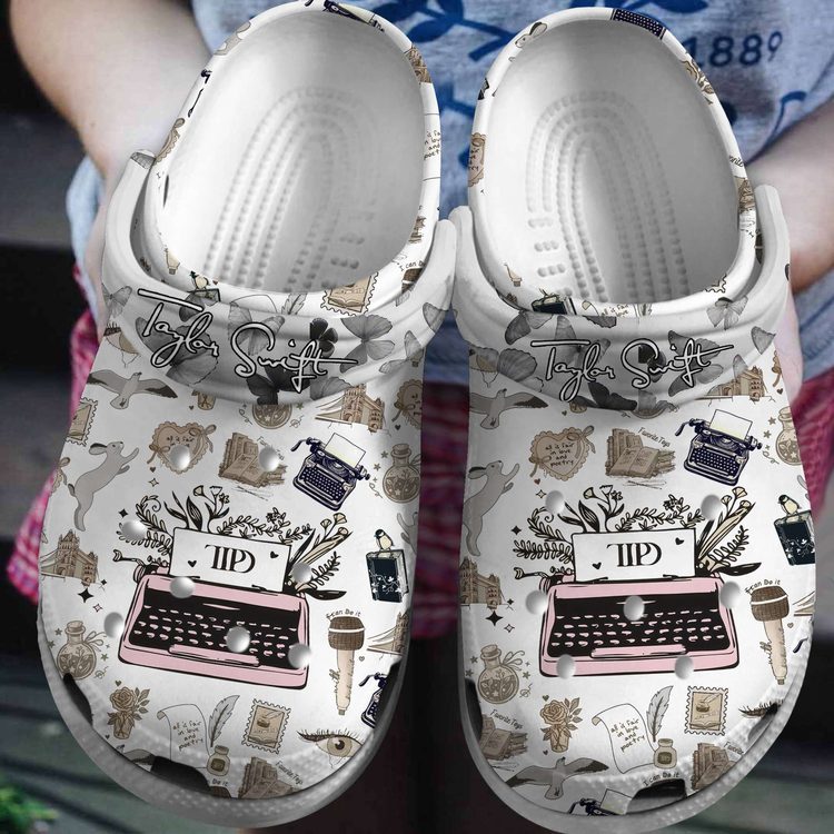 taylor swifts album the tortured poets department vintage vibes clogs zdl8e