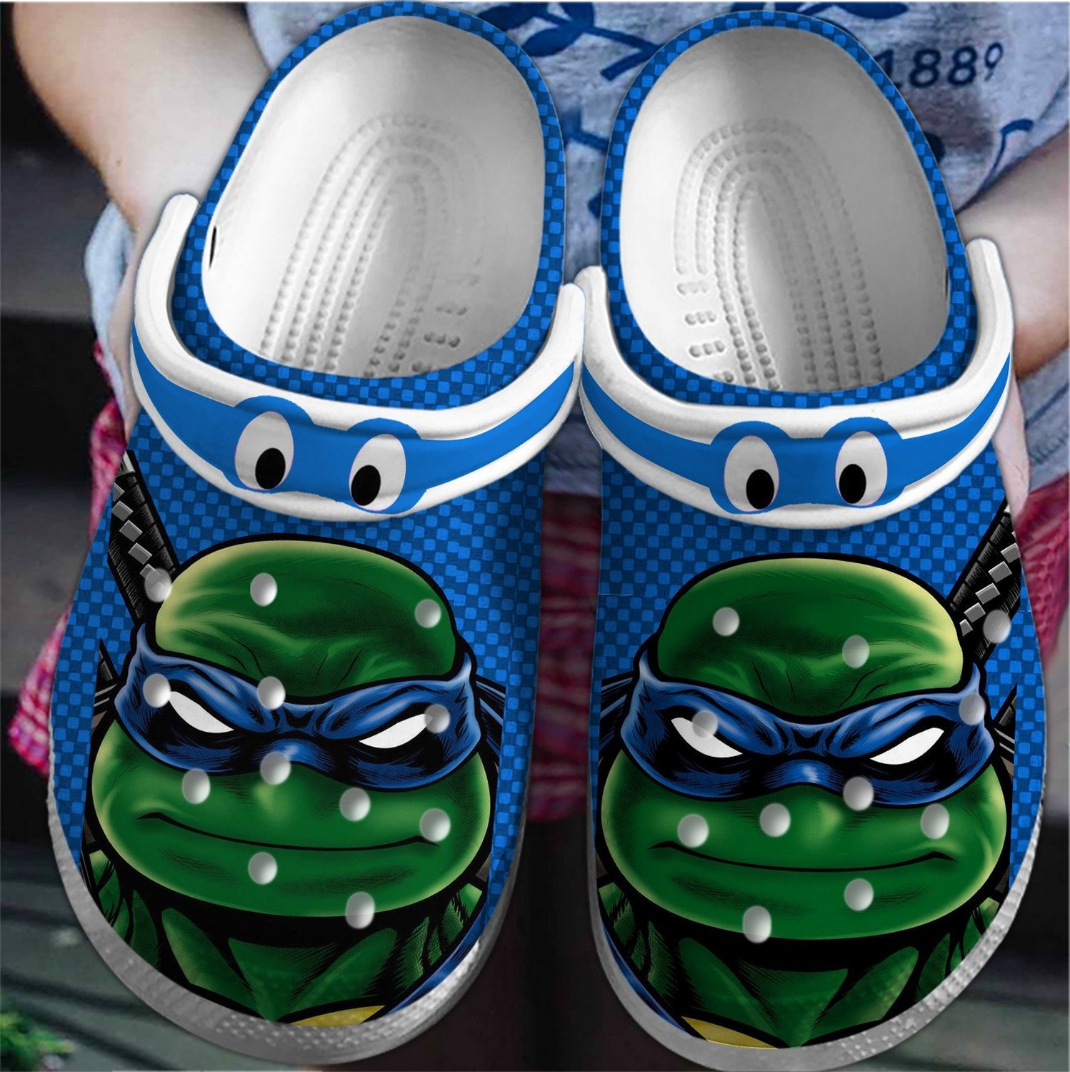 teenage mutant ninja turtles blue clogs for kids and adults fast shipping xwdcy