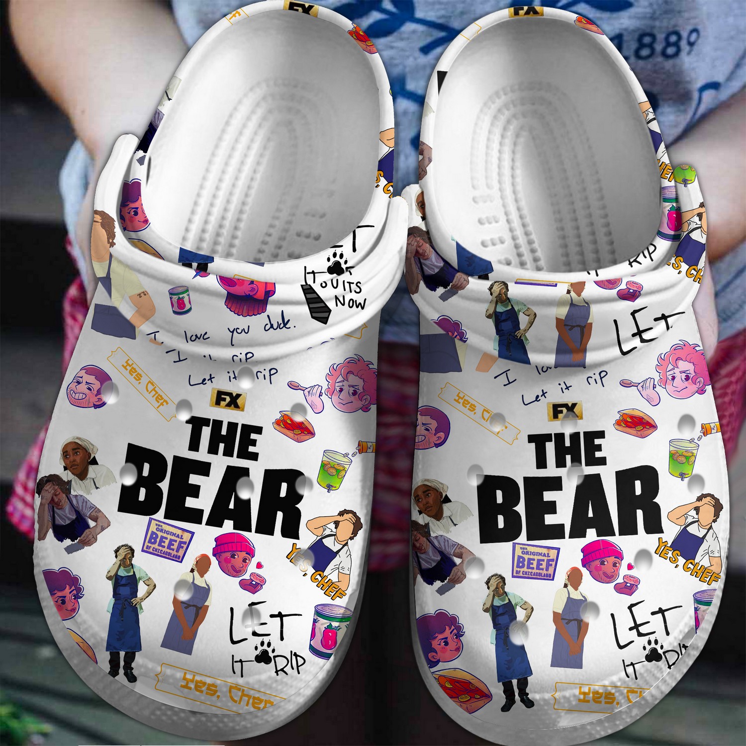 the bear tv series clogs for kids and adults tzl6v