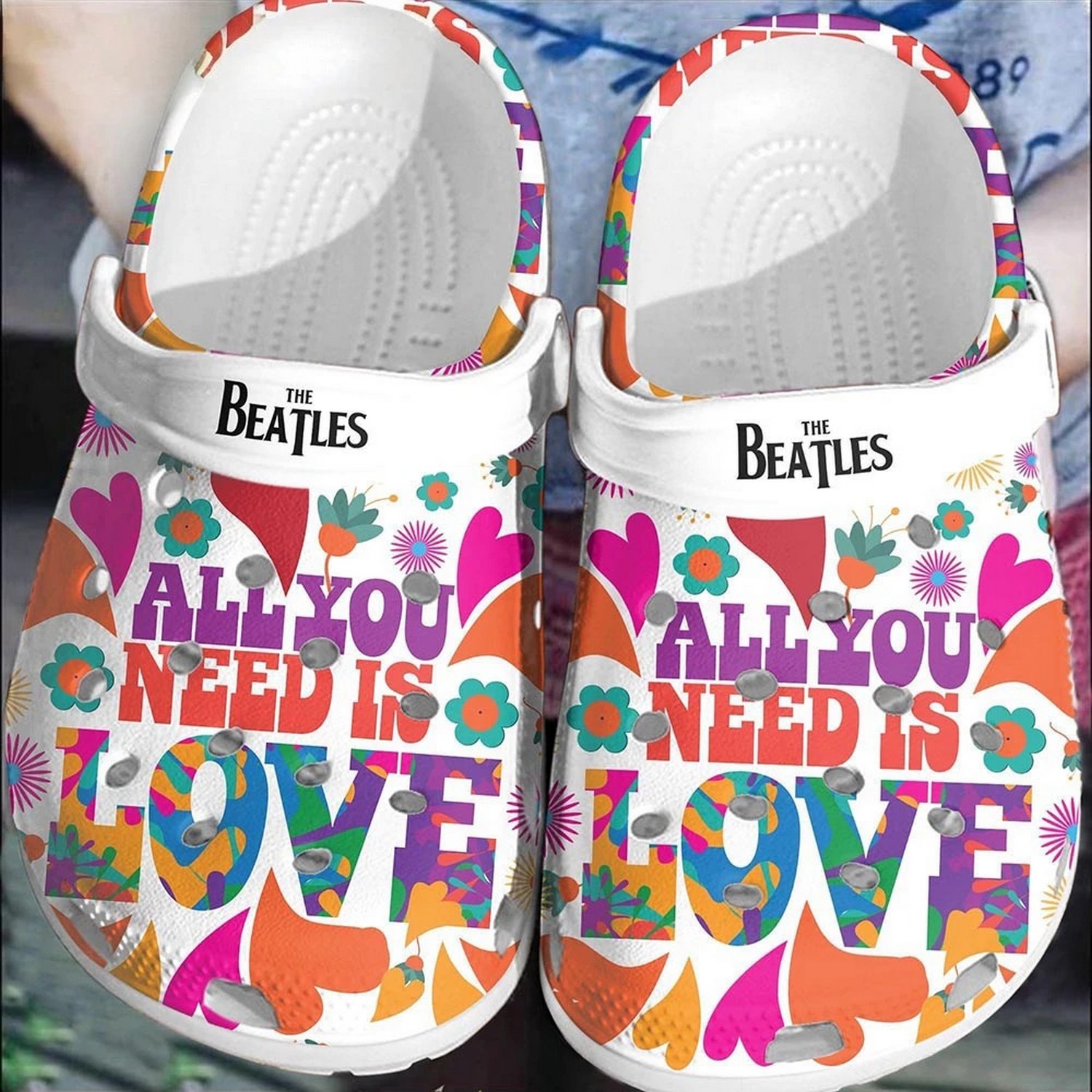 the beatles music all you need is love clogs for kids and adults zgzl8