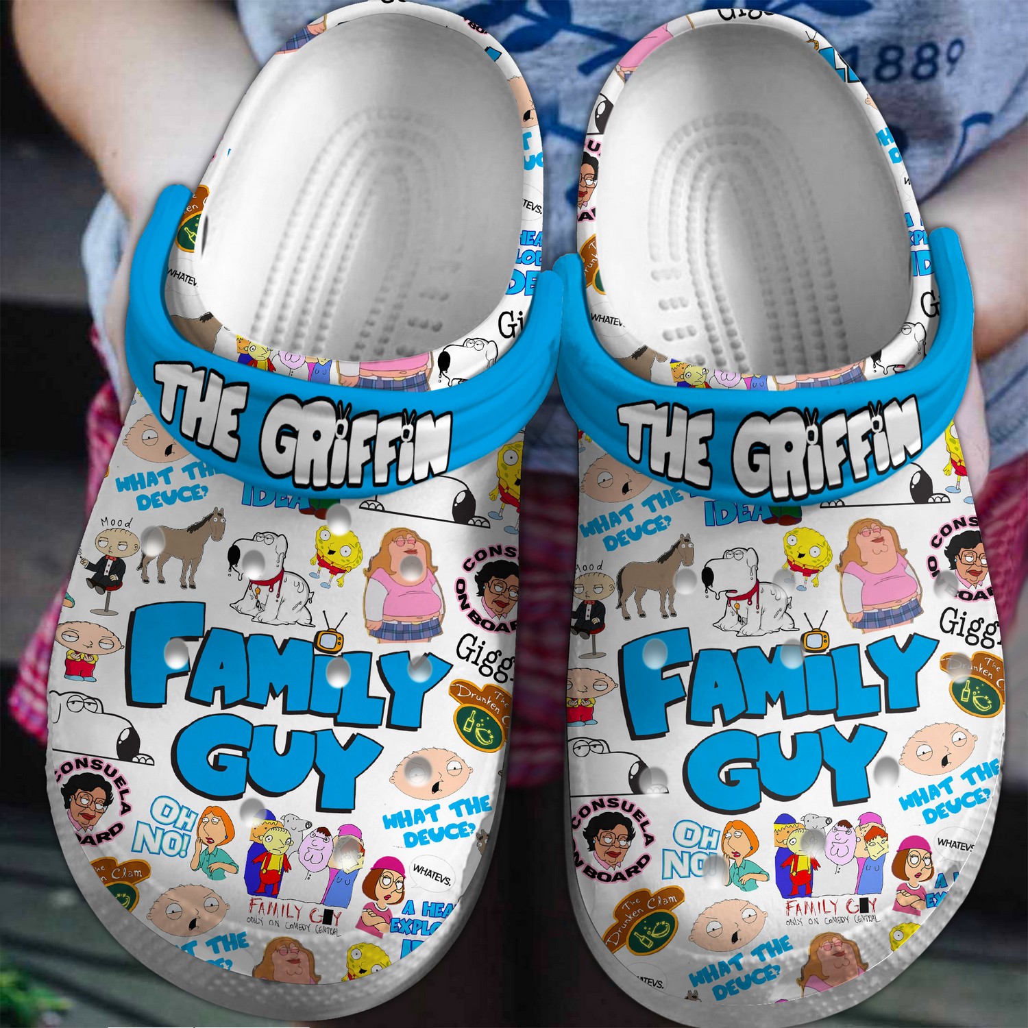 the griffin family guy clogs for kids and adults otybx