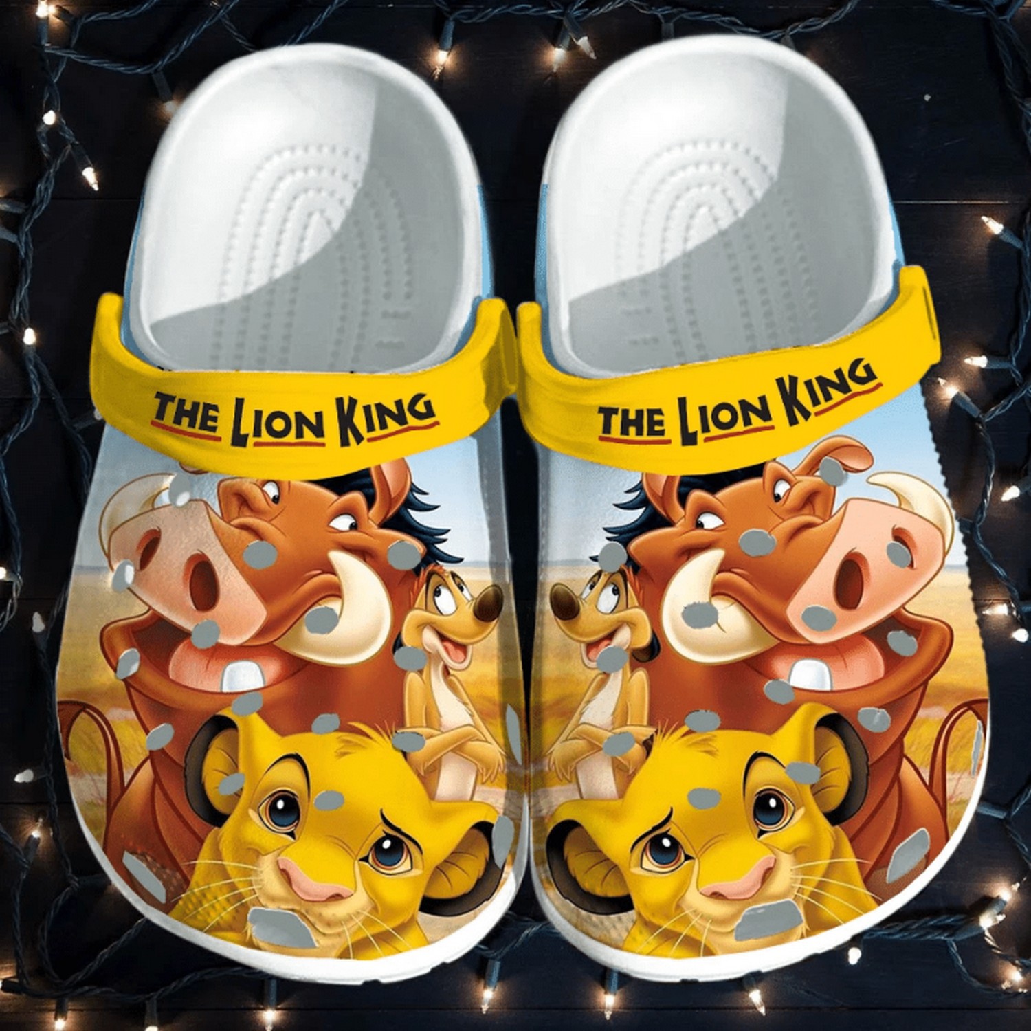 the lion king happy simba and pumbaa clogs fast shipping available m2gyi