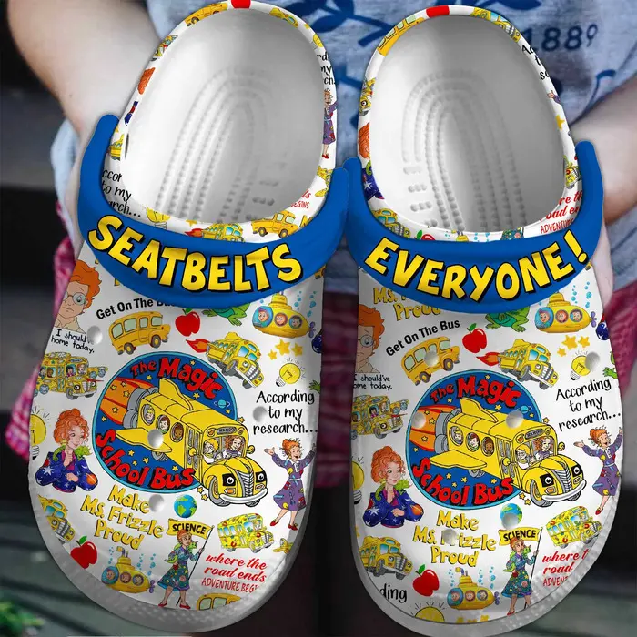 the magic school bus movie series unisex clogs shoes t3yee