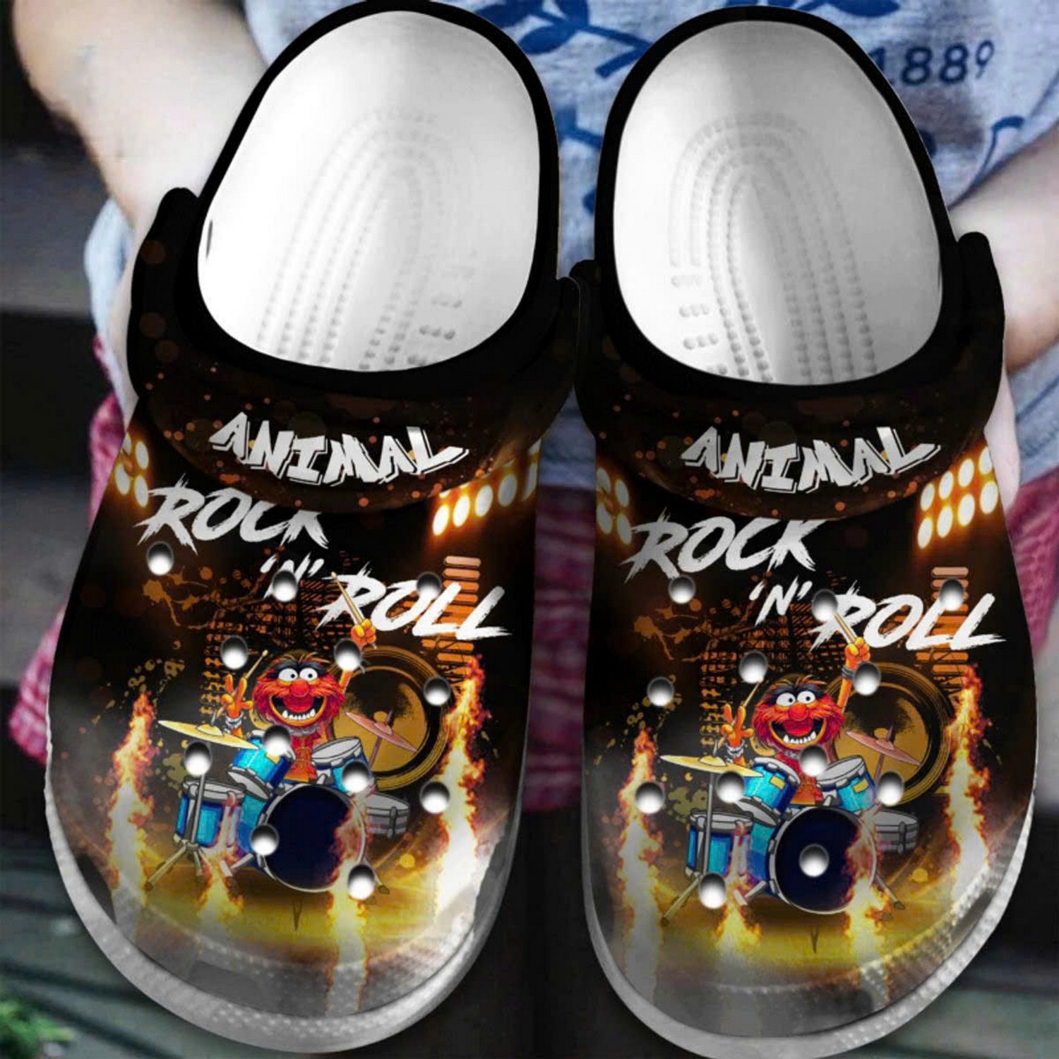 the muppets animal rock and roll clogs for kids and adults wehnl