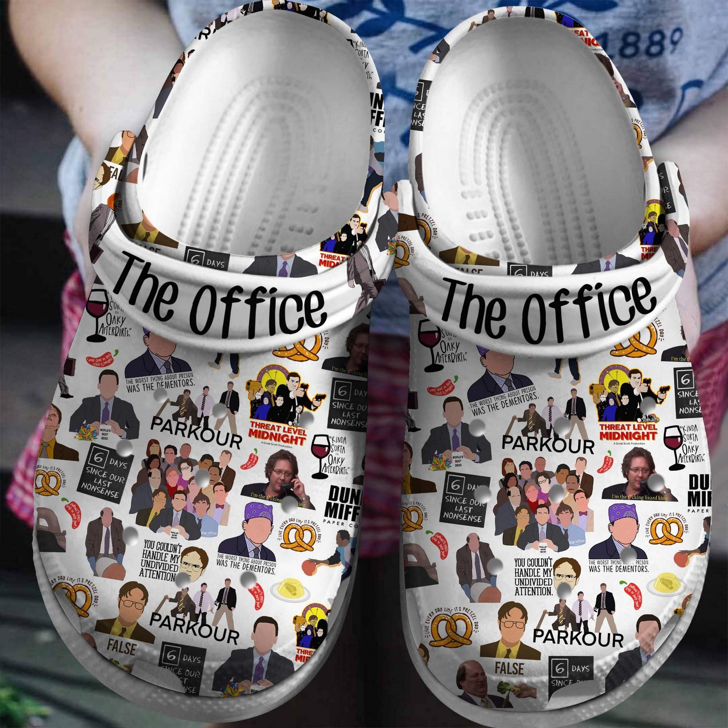 the office tv series pakkour clogs for kids and adults 6otkl