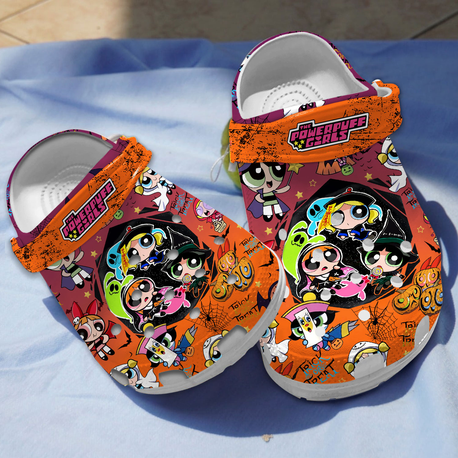 the powerpuff girls halloween classic clogs for kids 26 adults gmii5