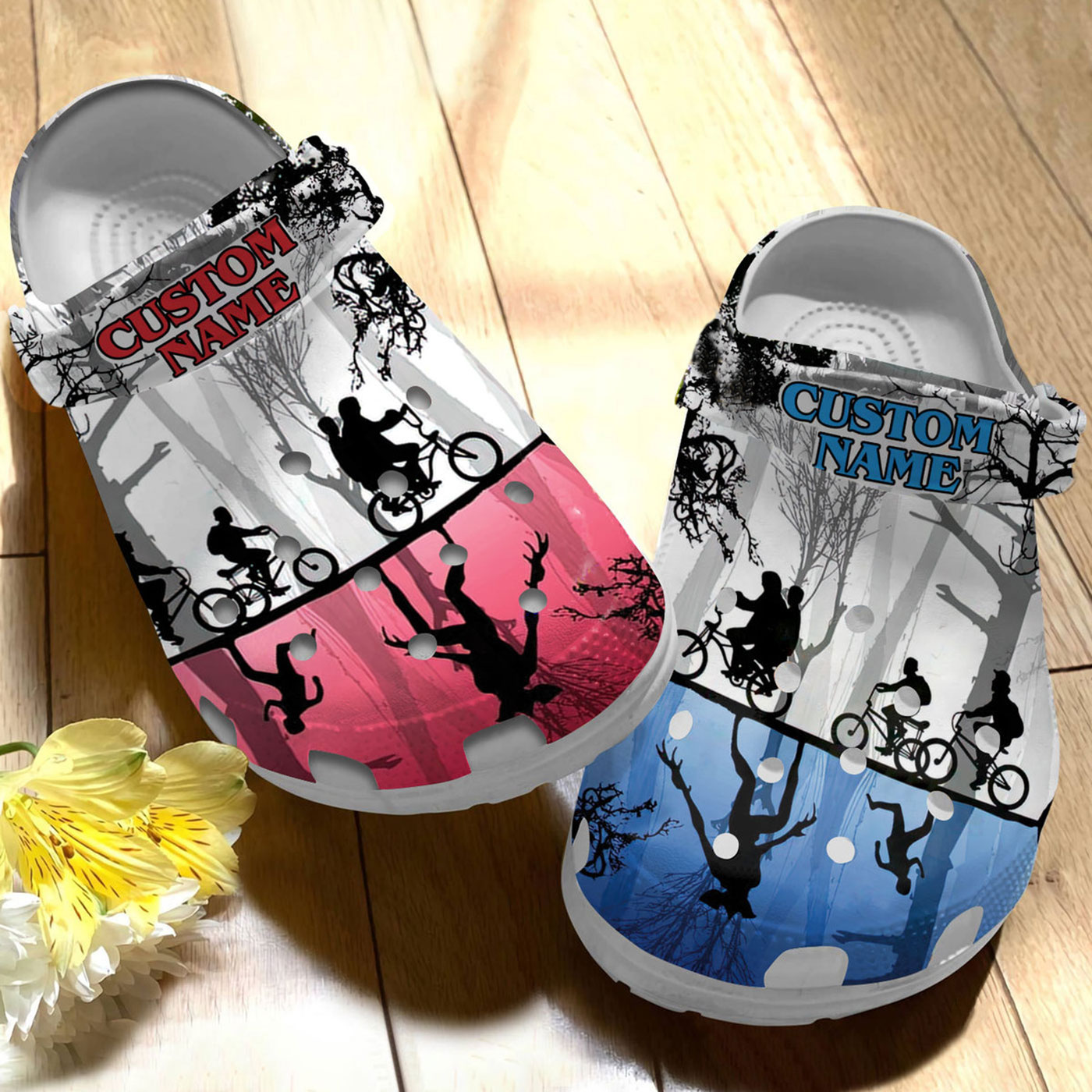 the upside down clogs 5whib