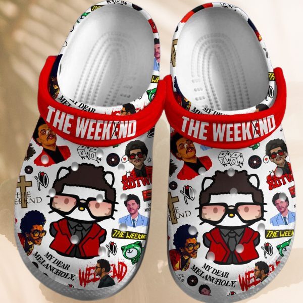 the weeknd x hello kitty sandals edition music clogs for kids and adults 3yb2t