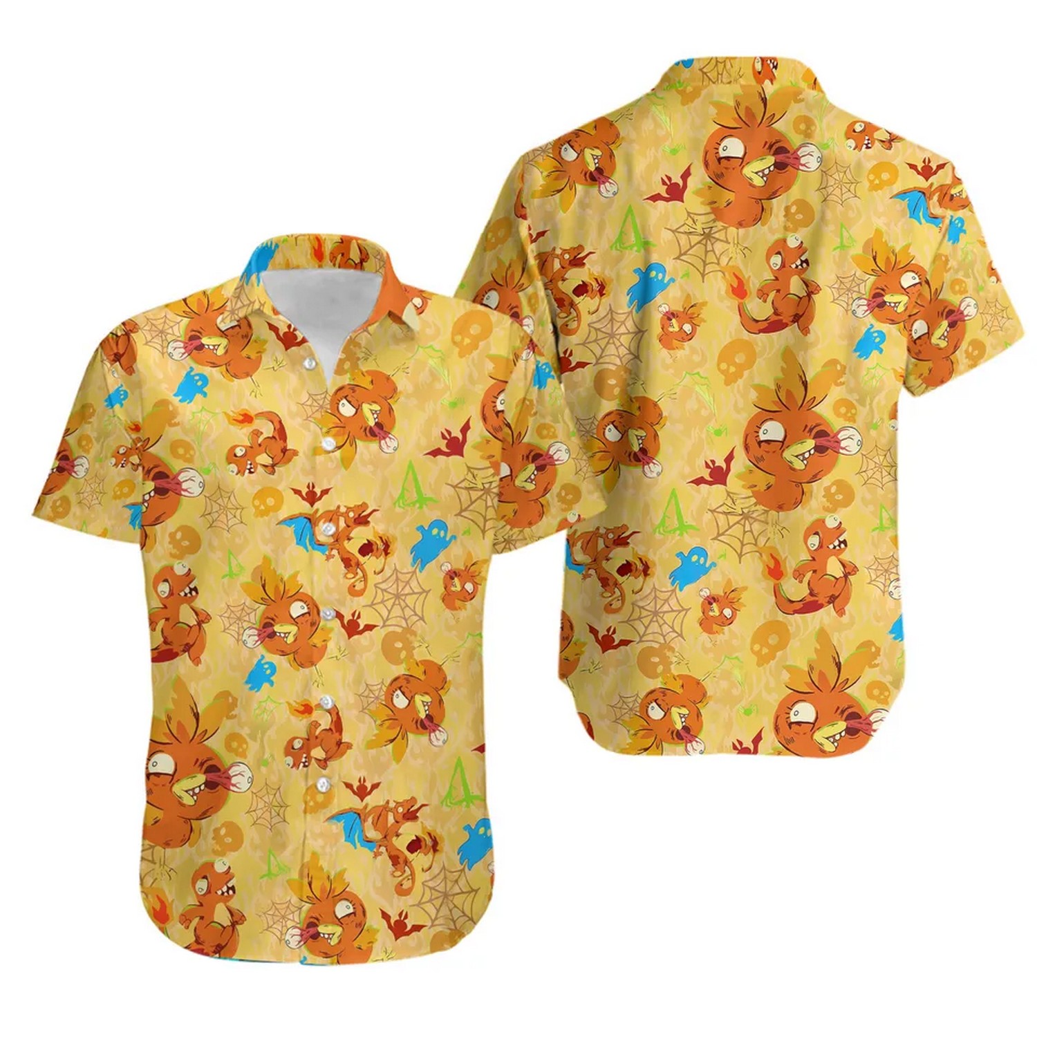torchic undead hawaiian shirt omvgr