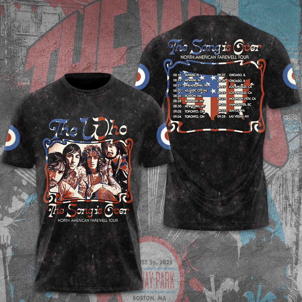 tshirt The Who Apparel TANTN15844