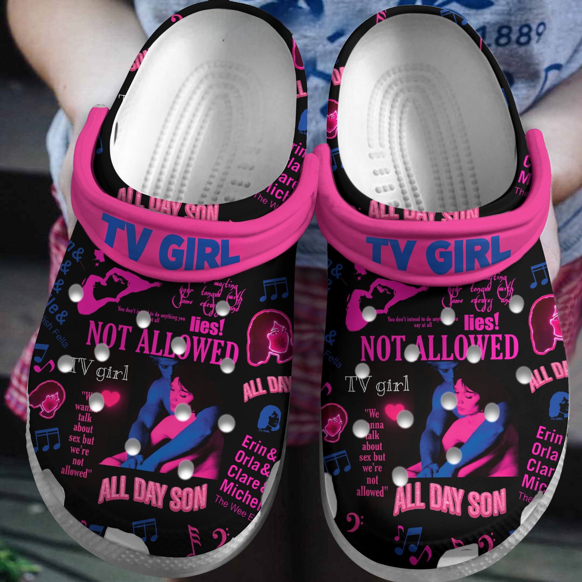tv girl not allowed all day son music clogs fast shipping worldwide lnixm