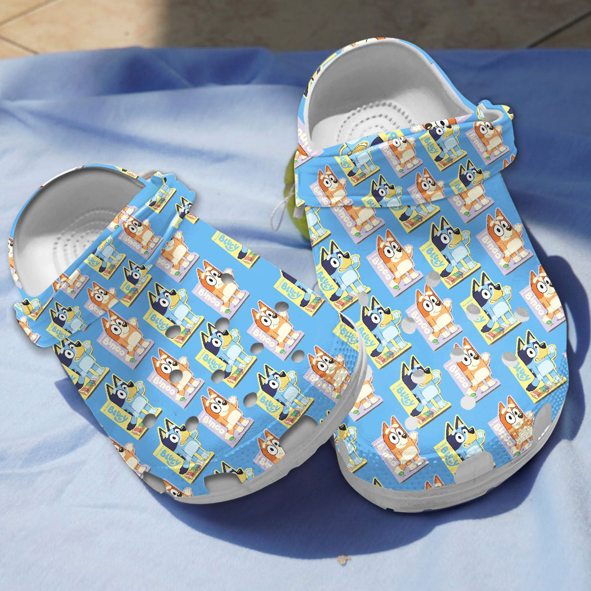 unique crocs bluey and bingo clogs shoes h4c11