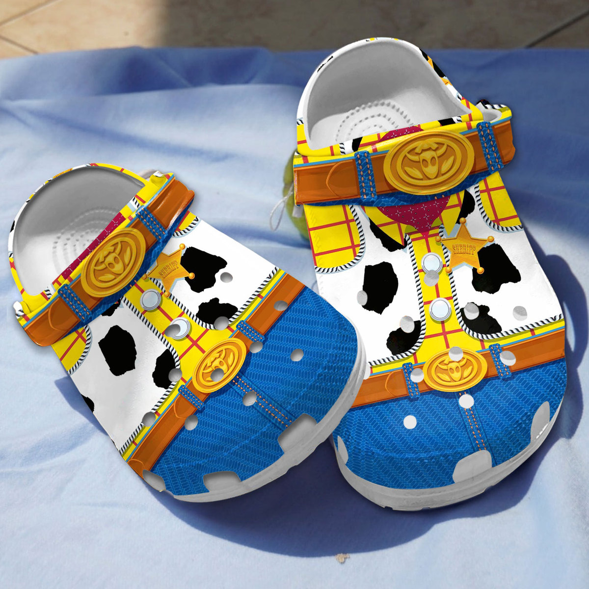unique design woody cartoon character toy story clogs ewsbr
