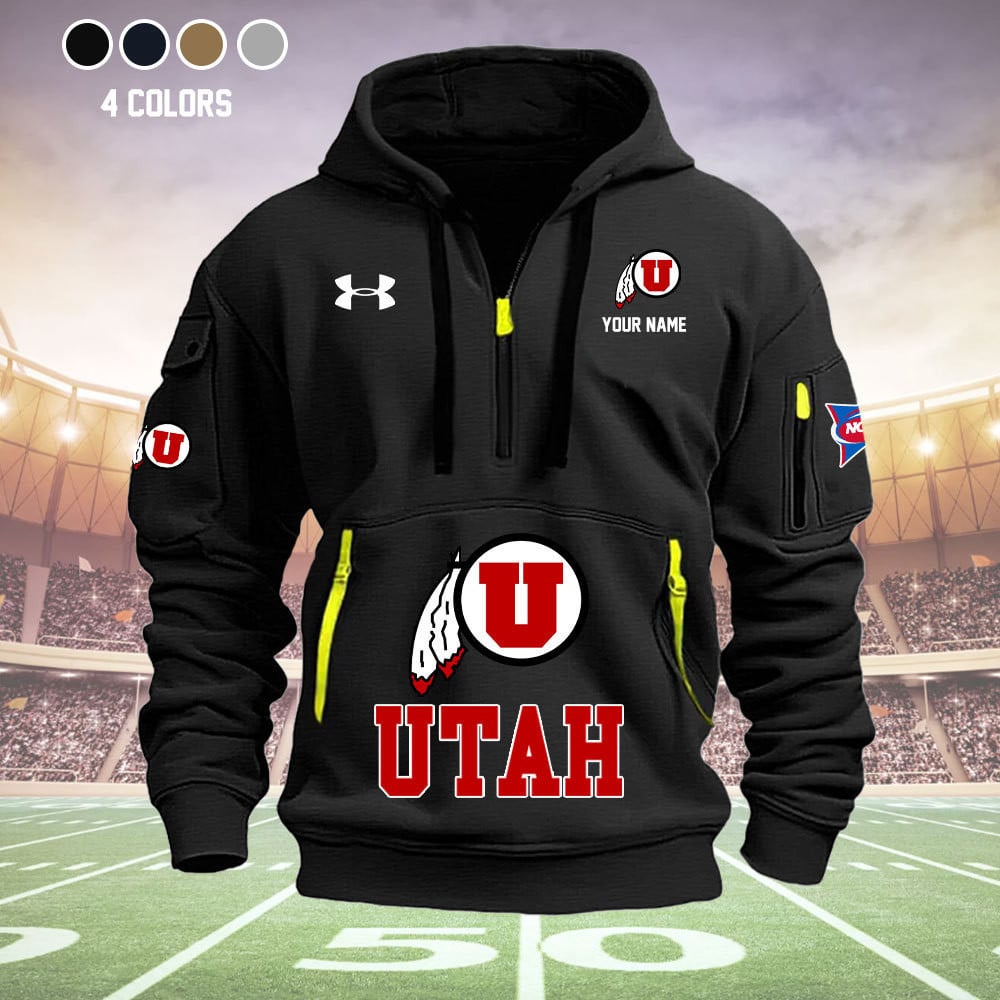 utah state aggies quarter zip hoodie jub97