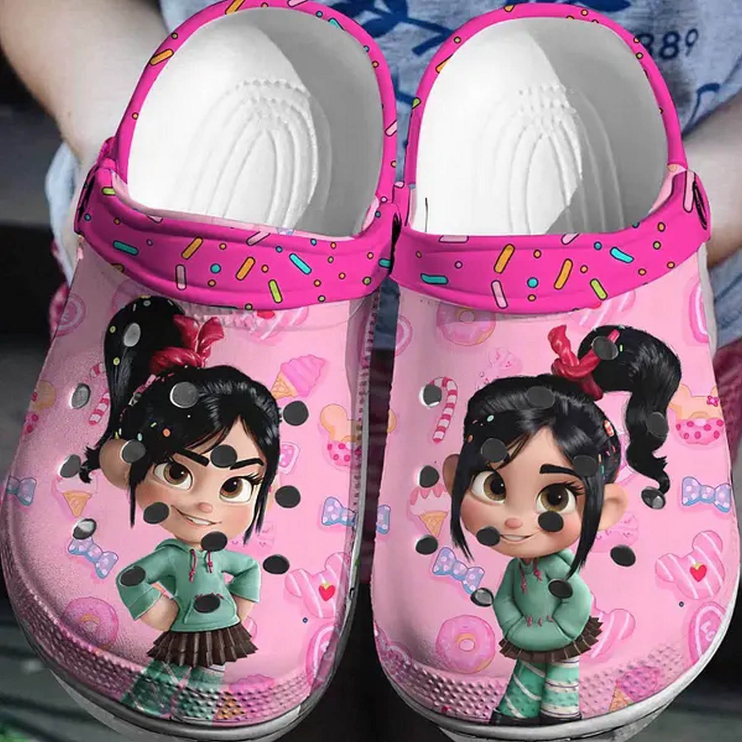 vanellope weck it raph clogs for kids and adults apawk