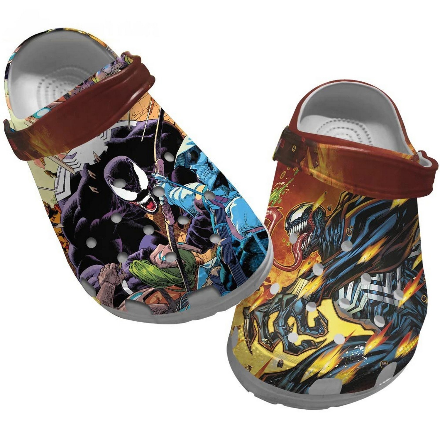 venom in anime comic clogs for kids 26 adults r38ma