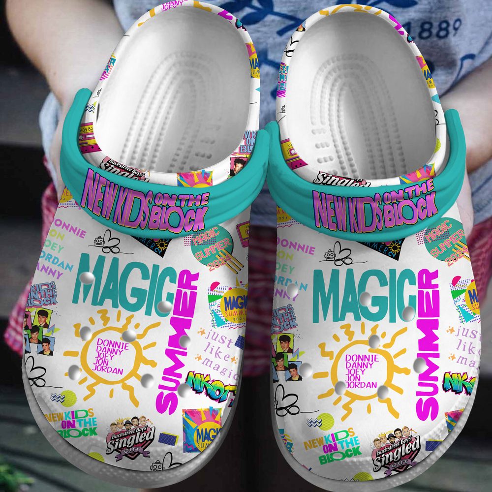 vibrant magic summer ft new kids on the block music clogs fast shipping worldwide jjxwe
