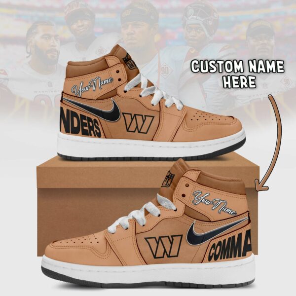 washington commanders brown air jordan 1