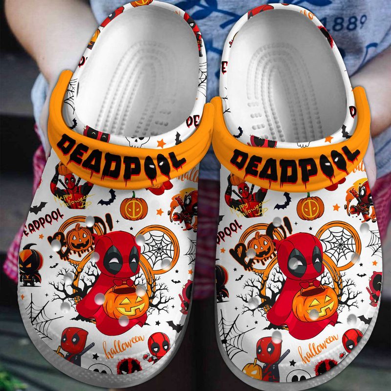 water proof deadpool clogs for kids 26 adults ft0nz