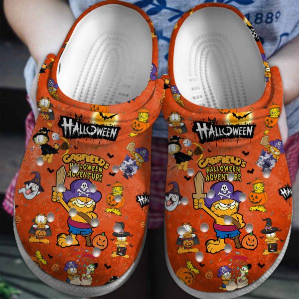 water proof garfield red clogs for kids 26 adults pbqgn