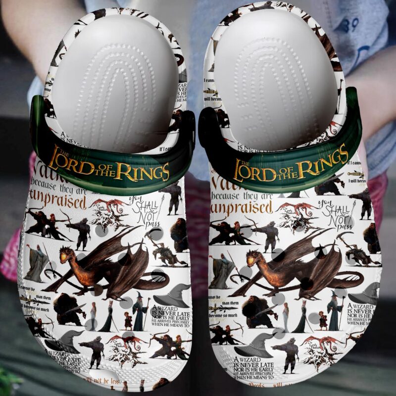water proof lord of the rings fashionable movie clogs for kids and adults cvvov