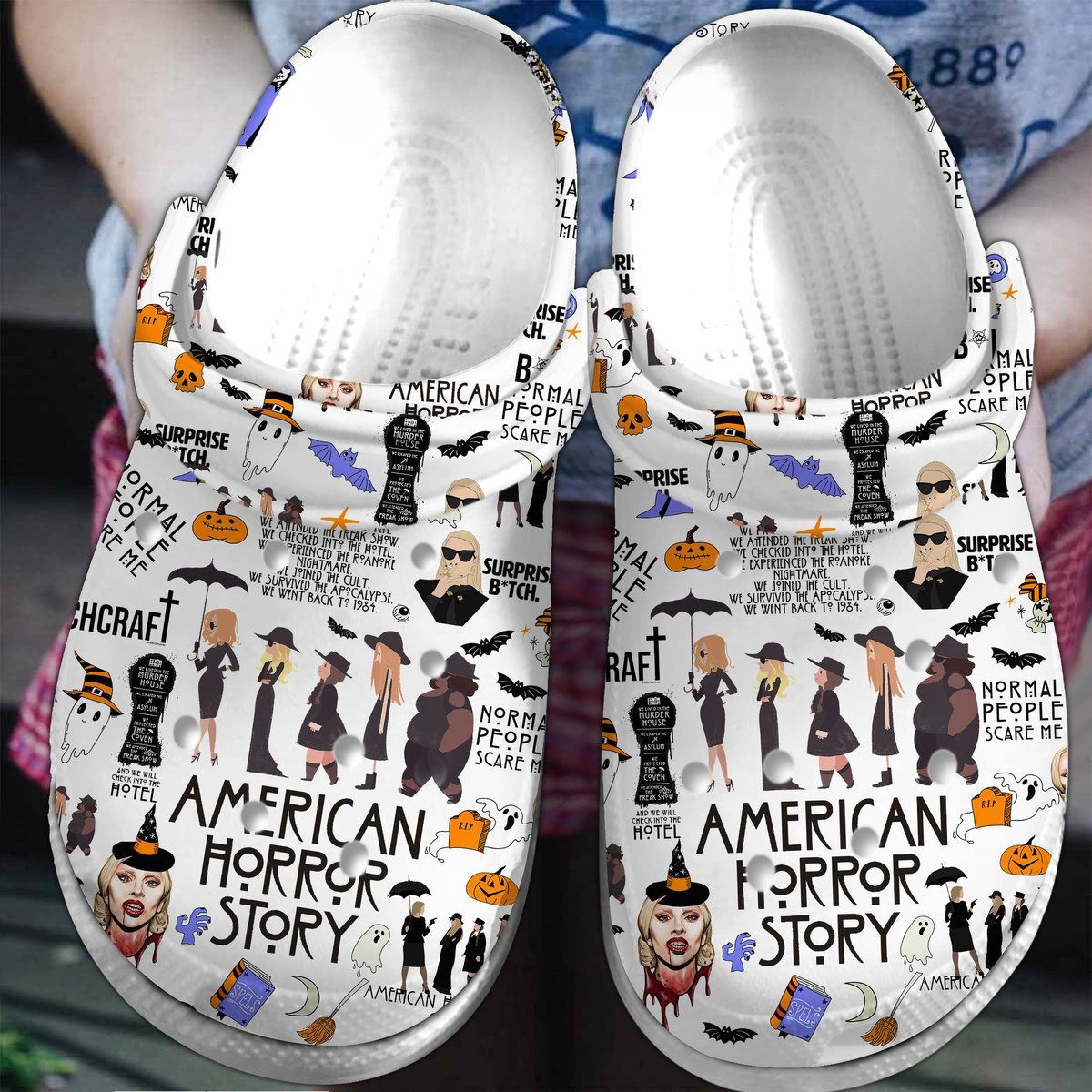 water proof slippers american horror story white clogs 247 support service d3dtb