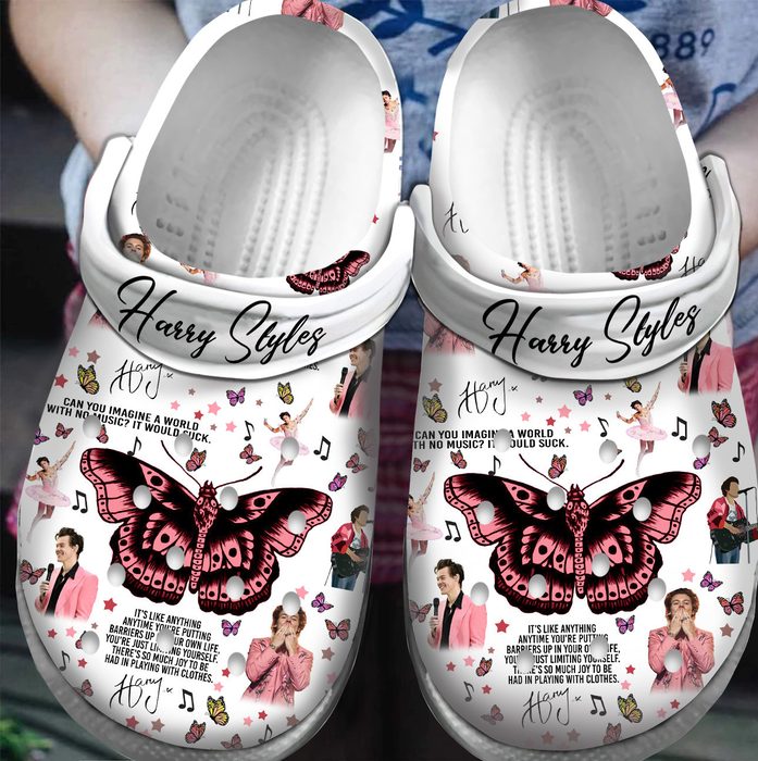 water resistant harry styles white clogs for kids 26 adults biwcg