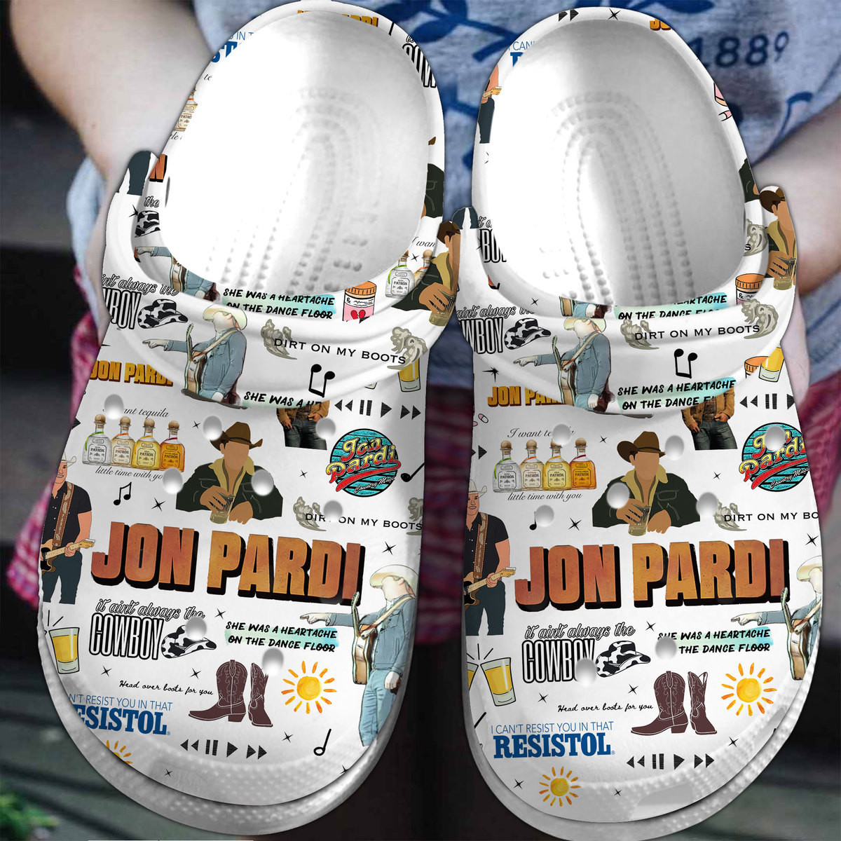 water resistant shoes jon pardi music white clogs fast shipping worldwide zmouw