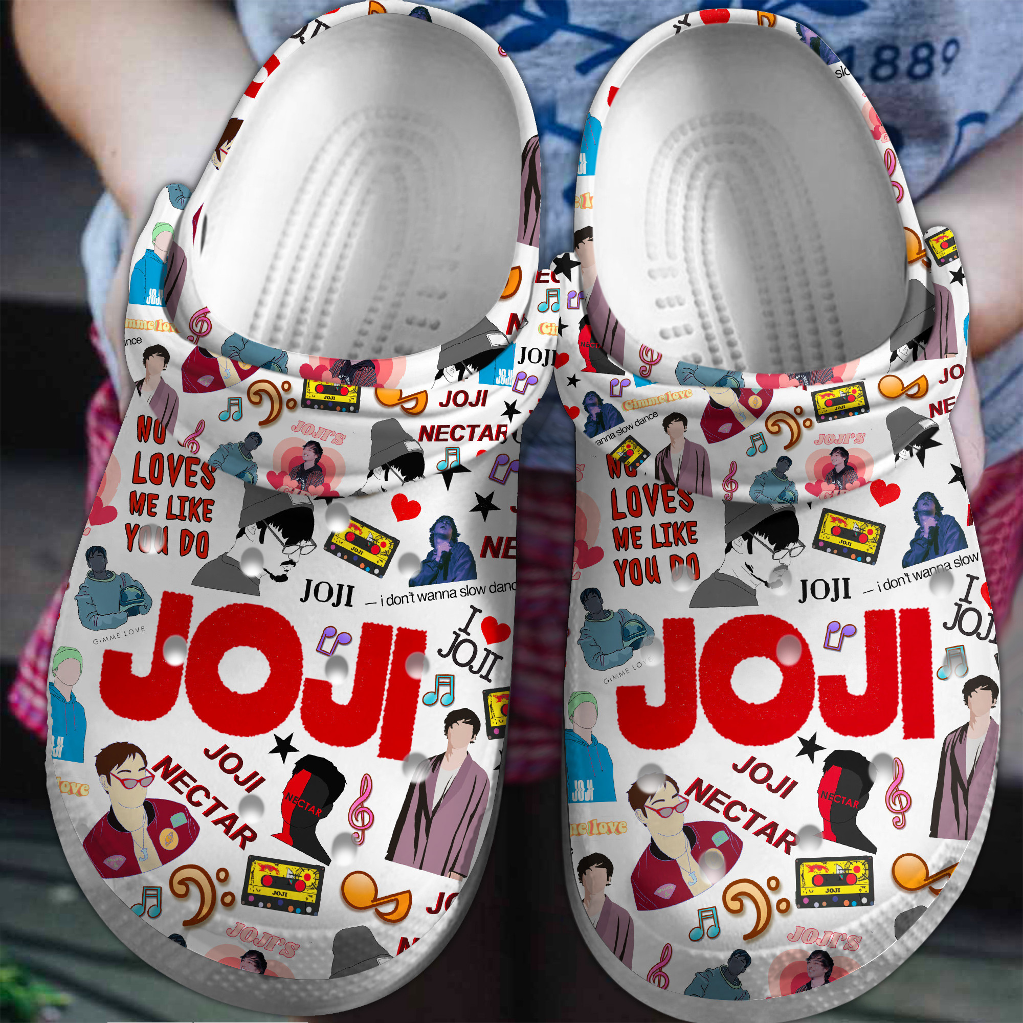 waterproof sandals joji music white clogs for kids and adults q2iym