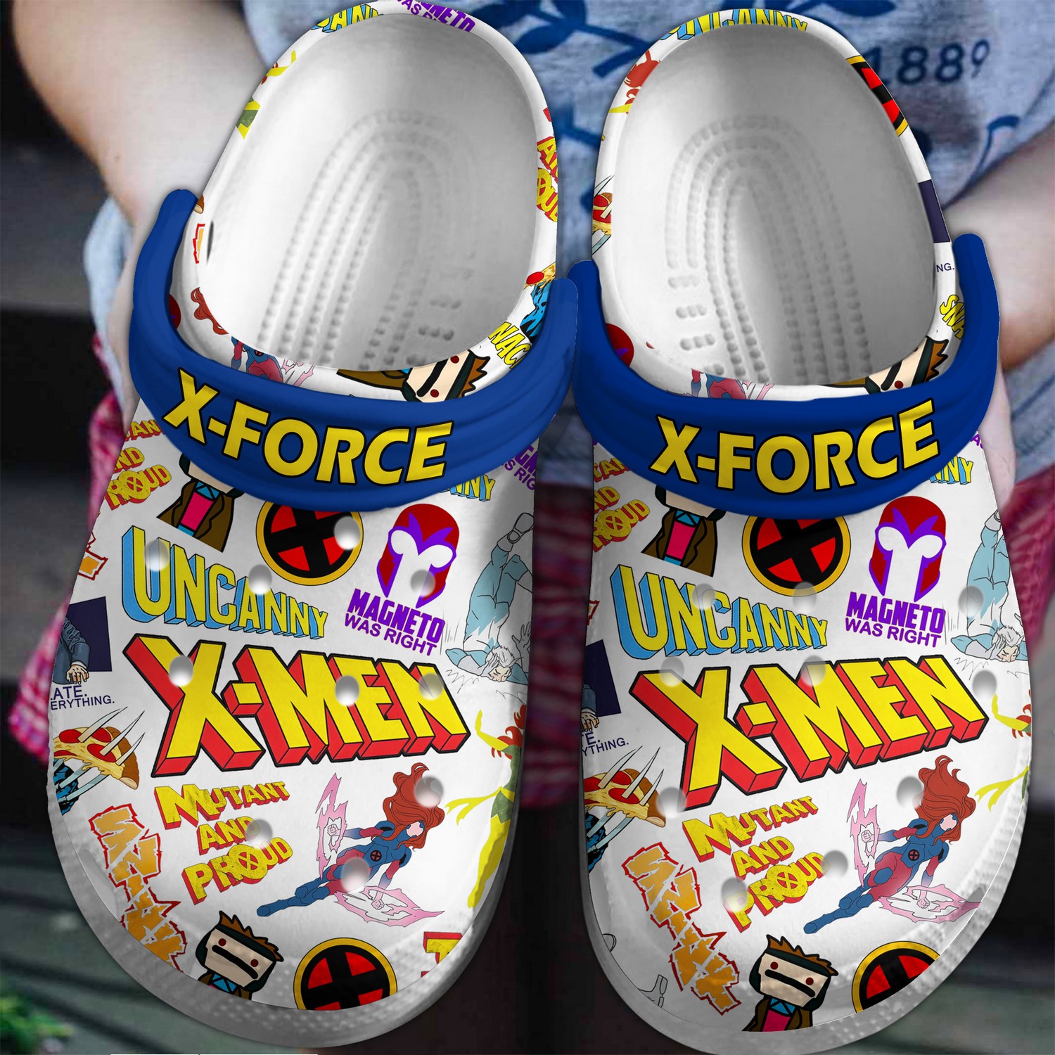 x men 97 tv series x force clogs for kids and adults otp8n