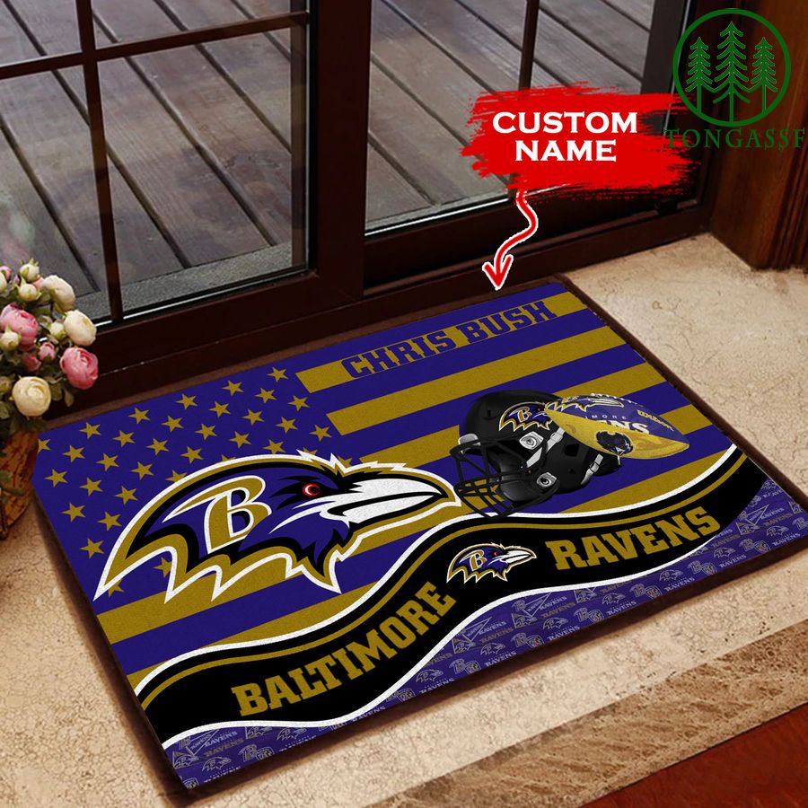0LKeGhAW 12 Baltimore Ravens Limited Doormat for fans NFL