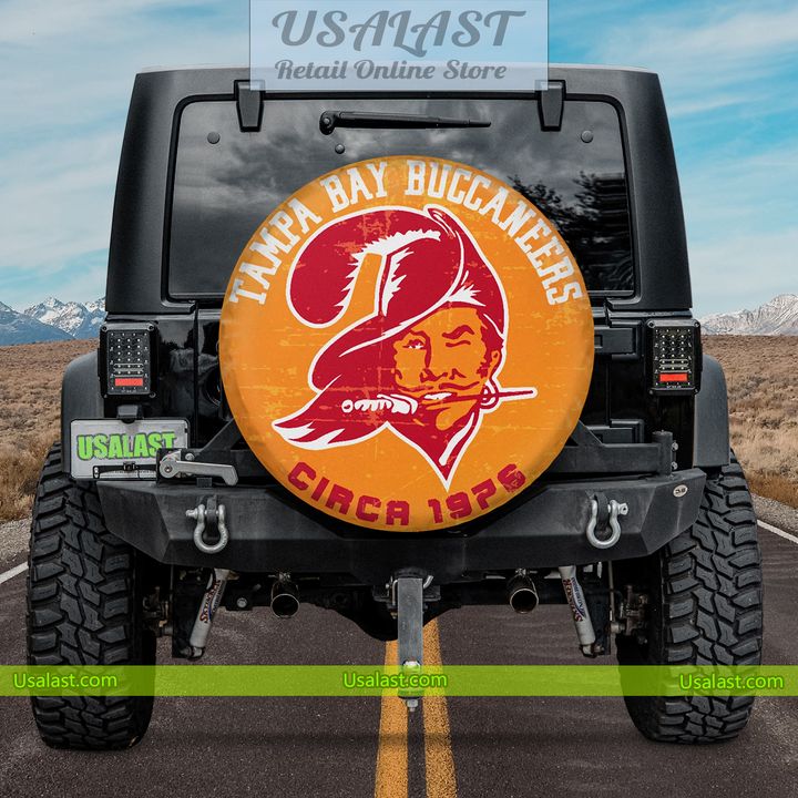 12kJLN86 nfl tampa bay buccaneers vintage spare tire cover 1 aA5i7