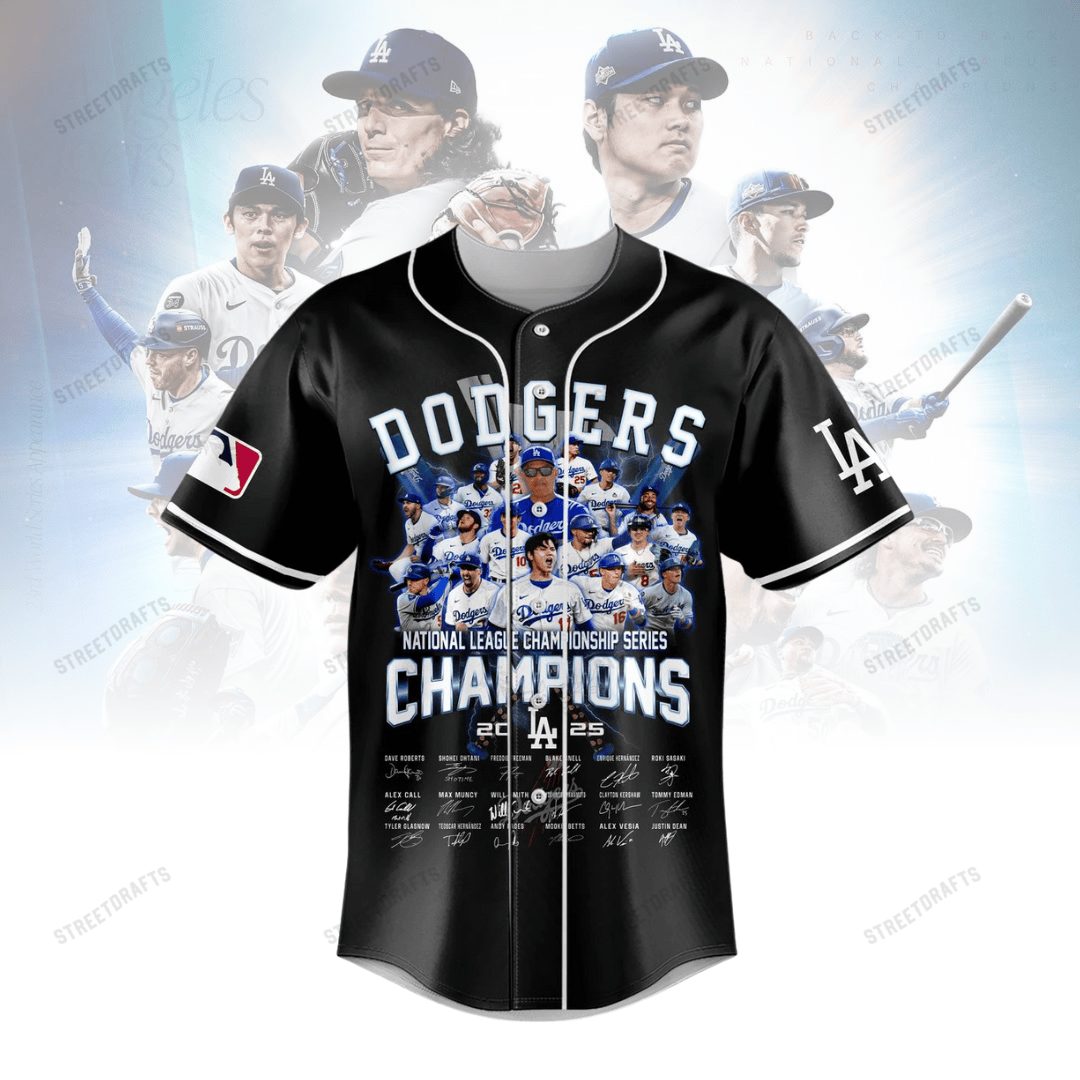 Los Angeles Dodgers 2025 National League Champions Limited Edition Jersey