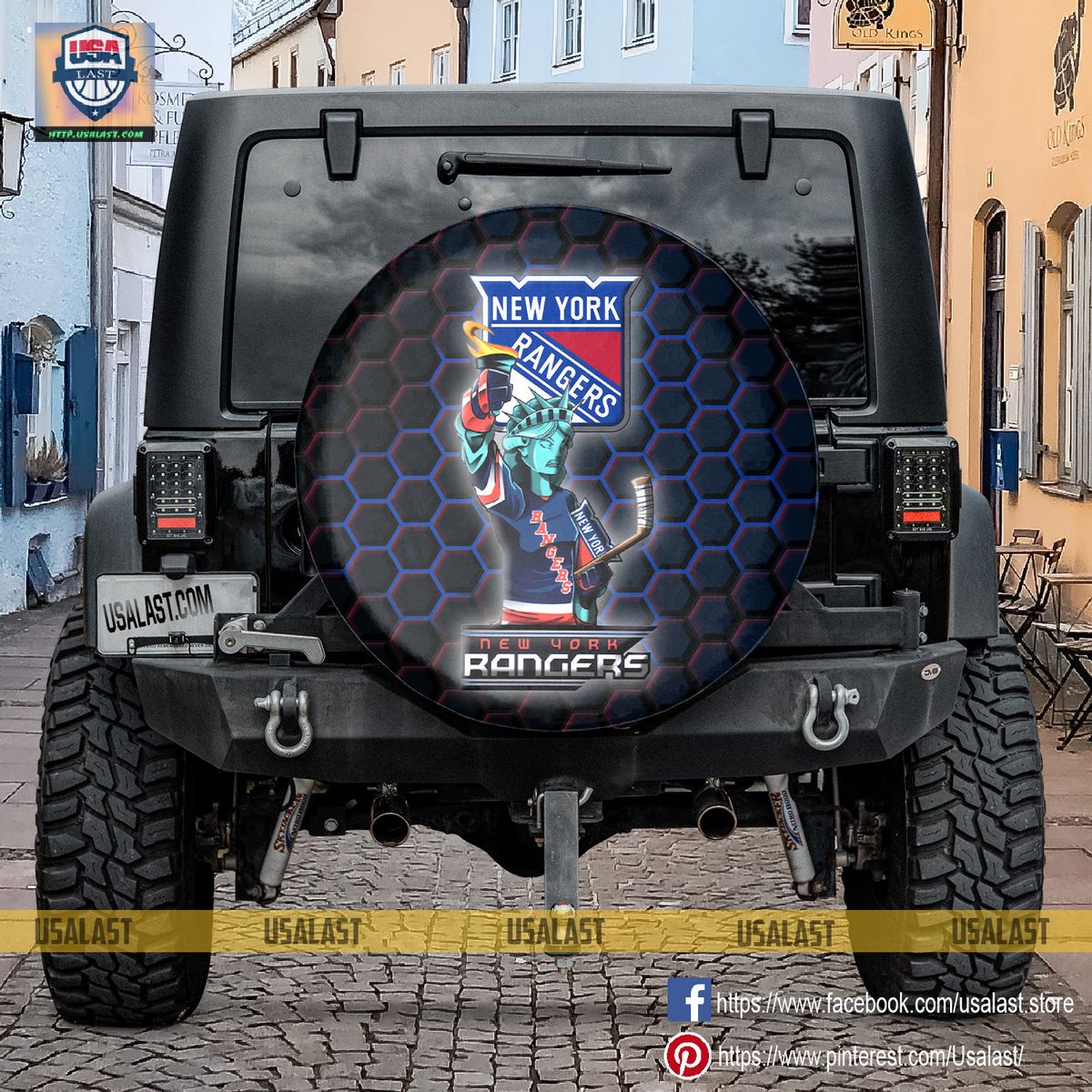307bhAgn new york rangers mlb mascot spare tire cover 3 GWjG9