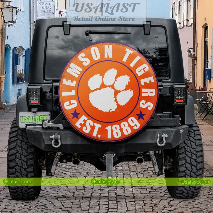 4isnUNQz clemson tigers est 1889 spare tire cover 1 M4HX6