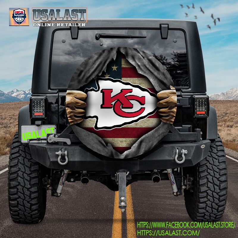 8iAEcJCO kansas city chiefs american flag spare tire cover 1 CYQri