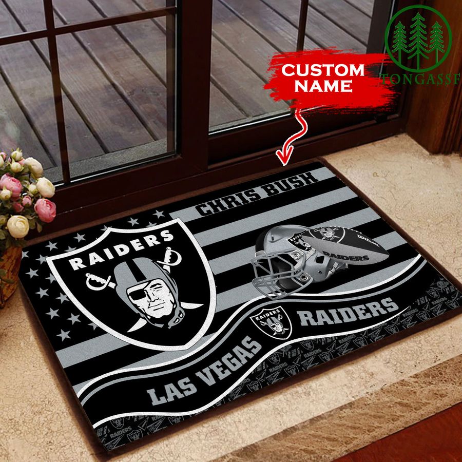 9caYh9Iu 15 Las Vegas Raiders Limited Doormat for fans NFL