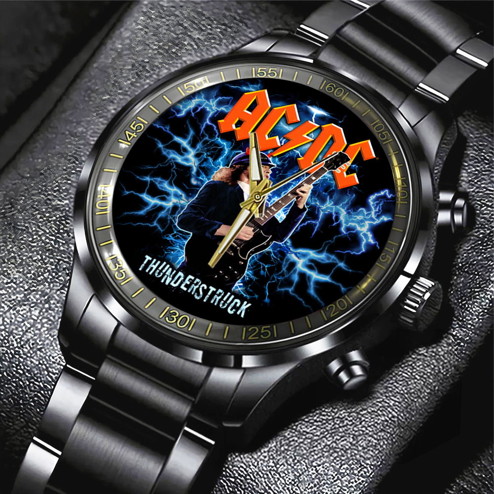 ACDC Black Stainless Steel Watch TANTN12281 mk1