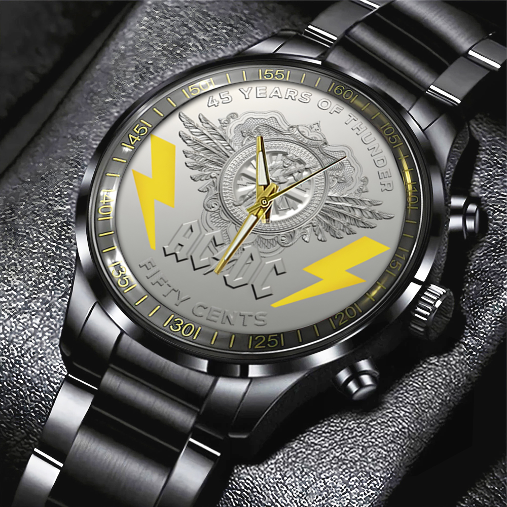 ACDC Black Stainless Steel Watch TANTN8759 mk1