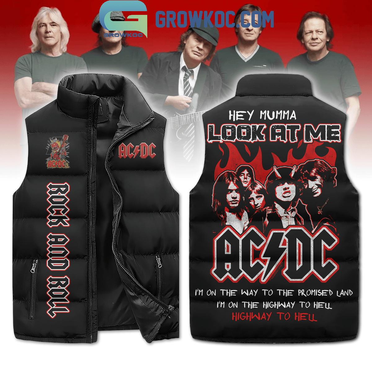 ACDC Hey Mumma Look At Me Sleeveless Puffer Jacket 1 3U20K