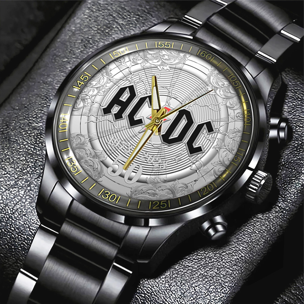ACDC Black Stainless Watch TANTN5978 mk1