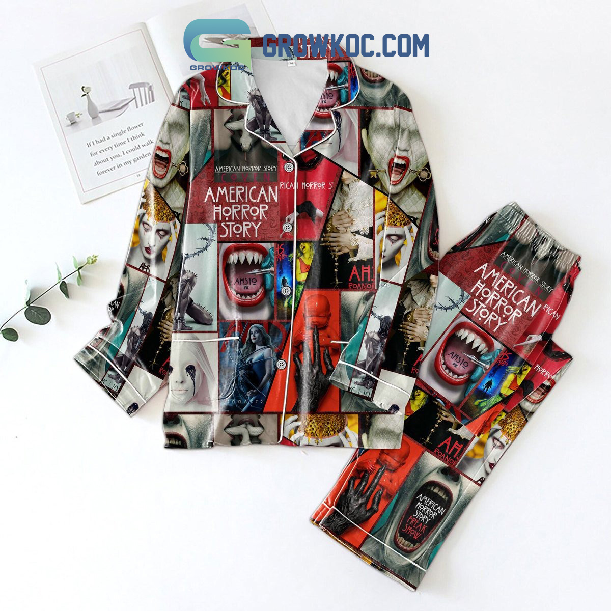 American Horror Story Freak Show Pajamas Set2B1 Ybd0i
