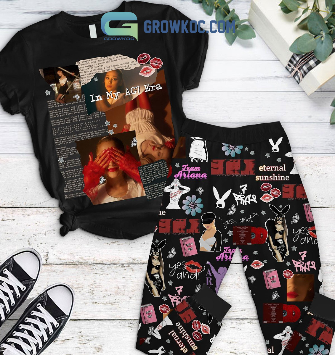 Ariana Grande In My AG7 Era Fleece Pajamas Set2B1 v3wE2 Ariana Grande In My AG7 Era Fleece Pajamas Set2B1 v3wE2