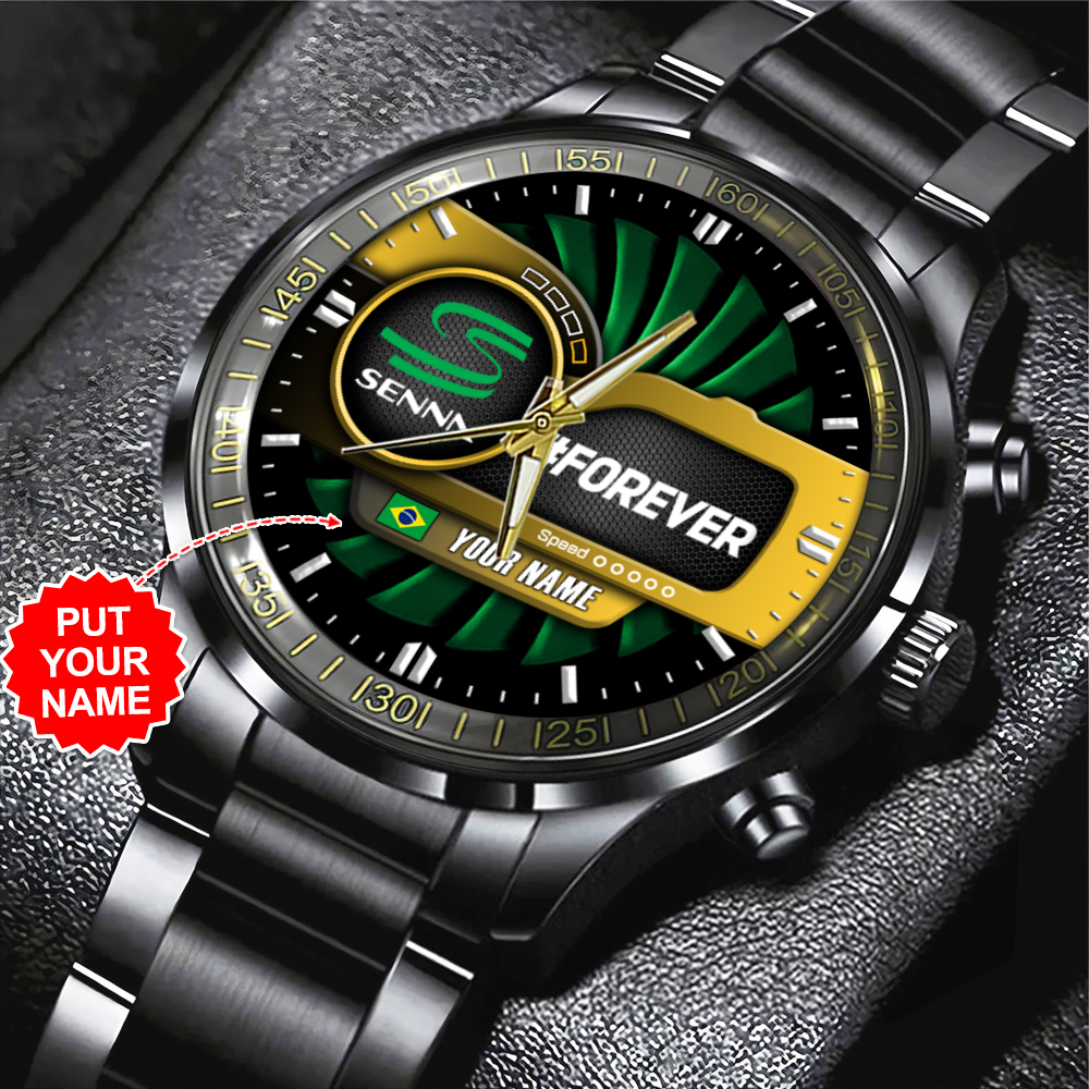 Ayrton Senna Black TANTN7616 mk1