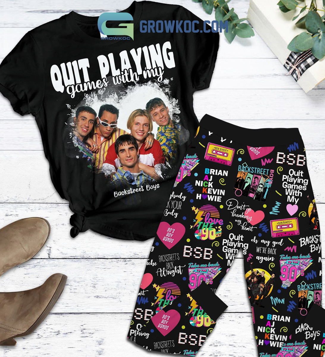 Backstreet Boys Quit Playing Game With My Backstreet Boys Black Fleece Pajamas Set2B1 Kqc5d Backstreet Boys Quit Playing Game With My Backstreet Boys Black Fleece Pajamas Set2B1 Kqc5d